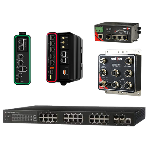 Red Lion Layer 3 switches & routers